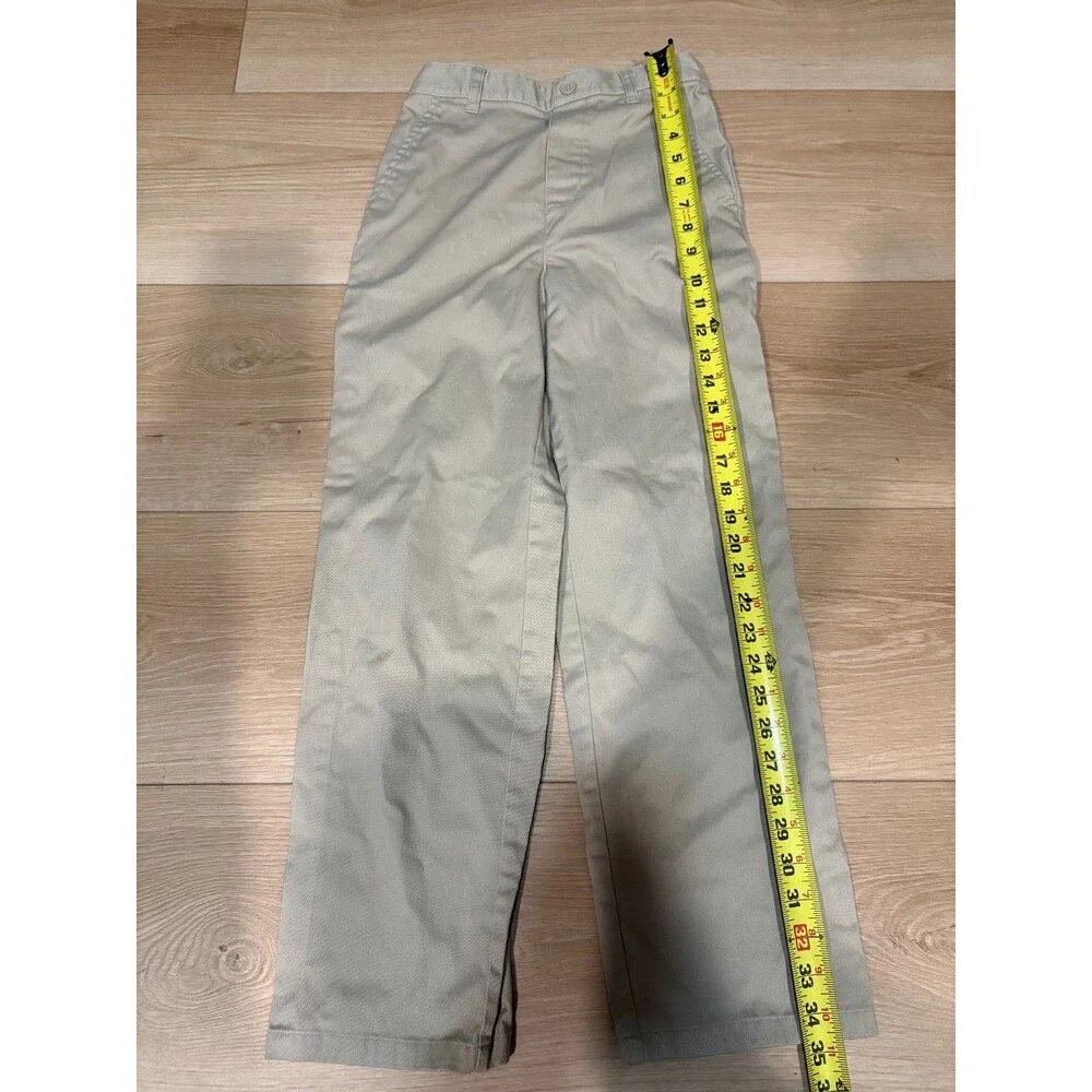 French Toast Boys Size 12 Relaxed Fit Khaki School Uniform Chino Pants Tan